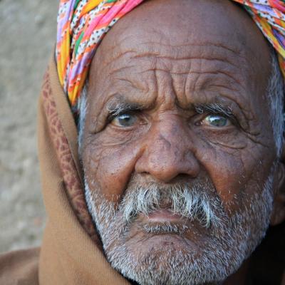 India Rajasthan men portrait