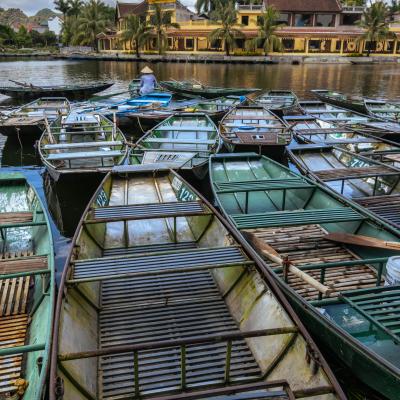 Vietnam, Ninh Binh, boat's