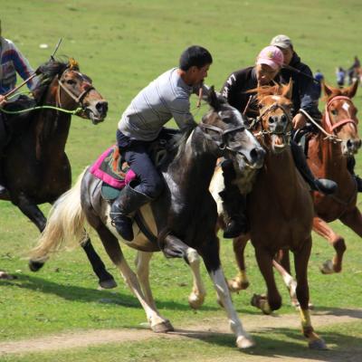 Kyrgyzstan horse game Ulak Tartysh