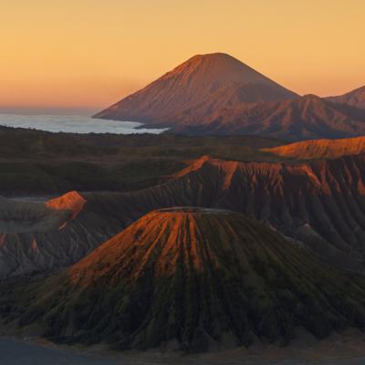 Bromo vulcano sunrise zonsopkomst vulkaan java 