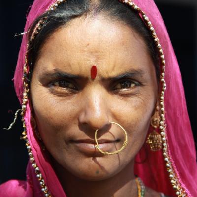 India Rajasthan women portrait