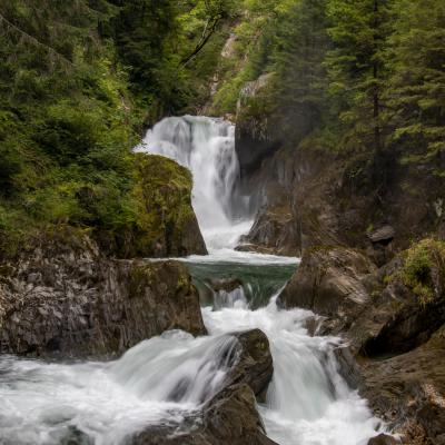 Austria, waterfall, groppenstein gorge, Obervellach